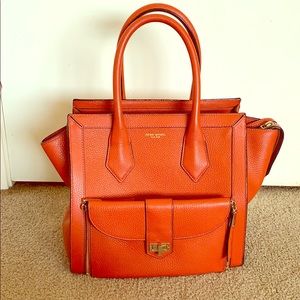Henri Bender orange Purse